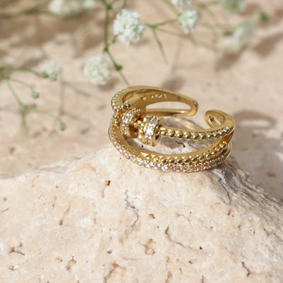 Anxiety Warriors Unite! Conquer Fidgeting with Silver & Gold Rings of Calm