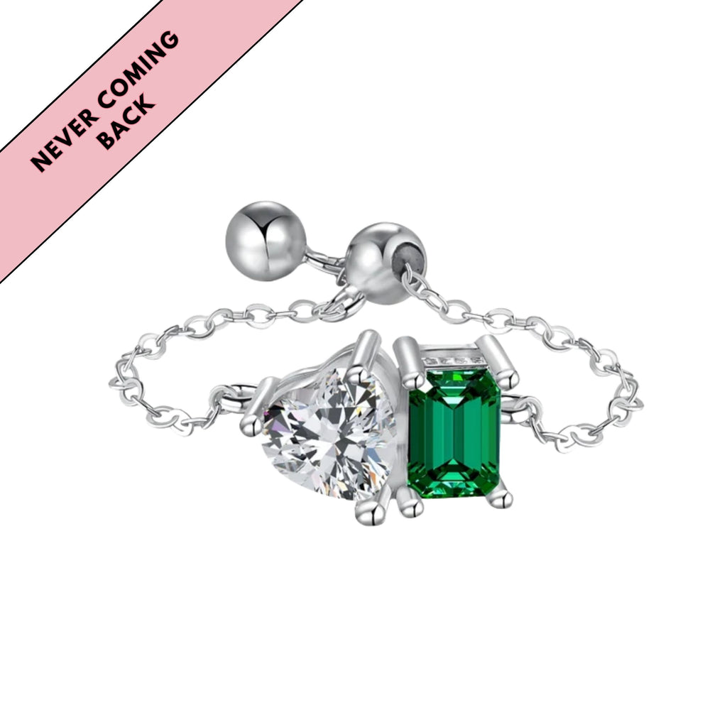 You & Me Chain Ring (SILVER)