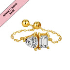 You & ME Chain Ring (GOLD)