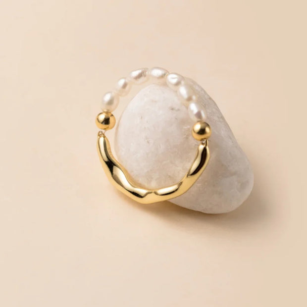 KATE Pearl Beaded Ring