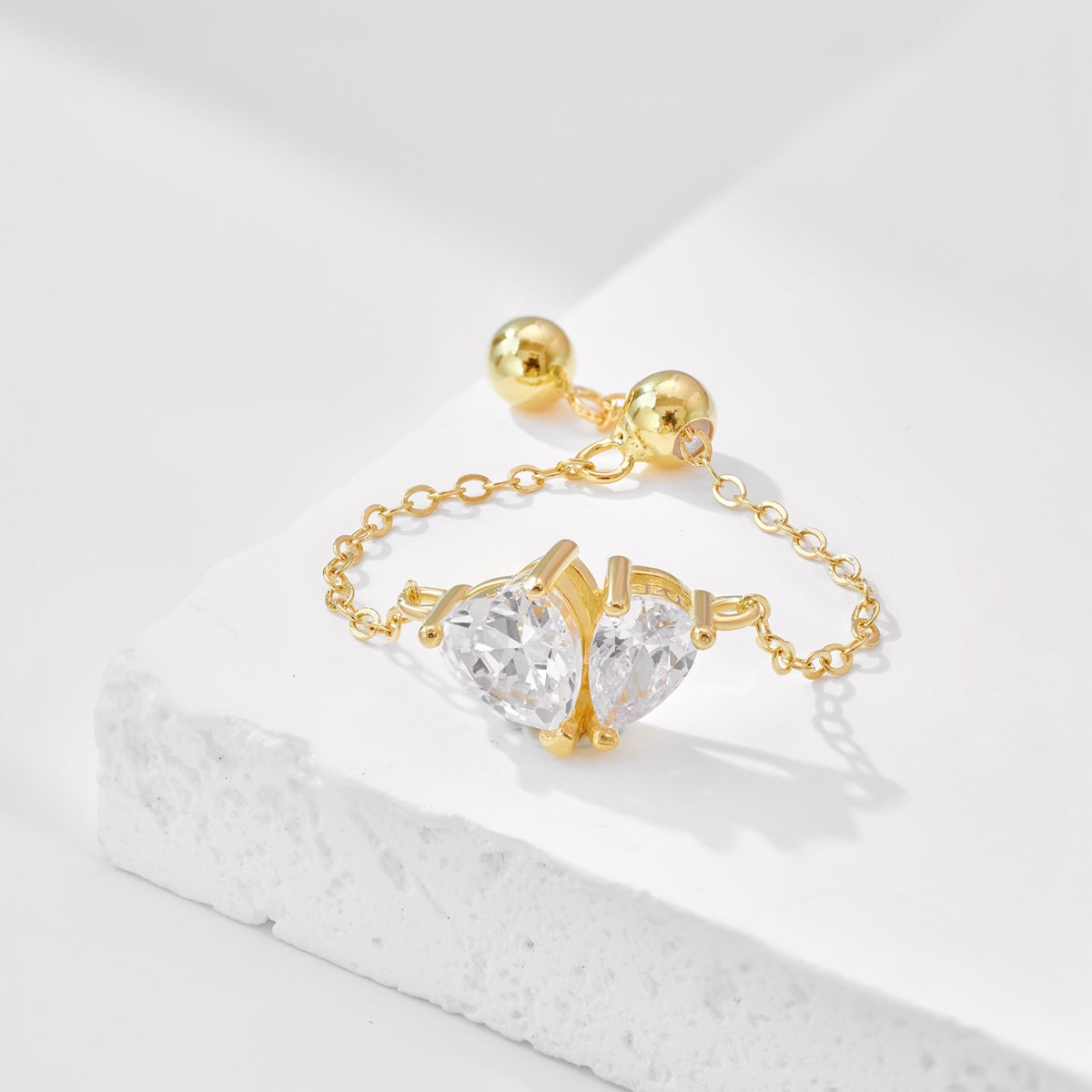 Eternal Love Chain Ring