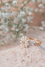 DAISY - 925 Sterling Silver Daisy Dreams Spinner Ring