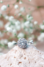 ZEENA - Crystal Club Spinner Ring