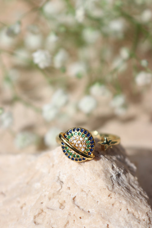AVA - Celestial Spinner Ring