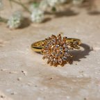 GLORIA - Sunflower Spinner Ring