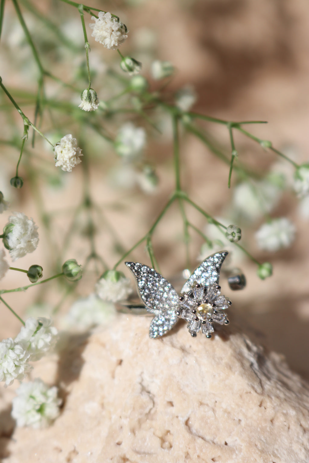 BELLA - Butterfly Spinner Ring