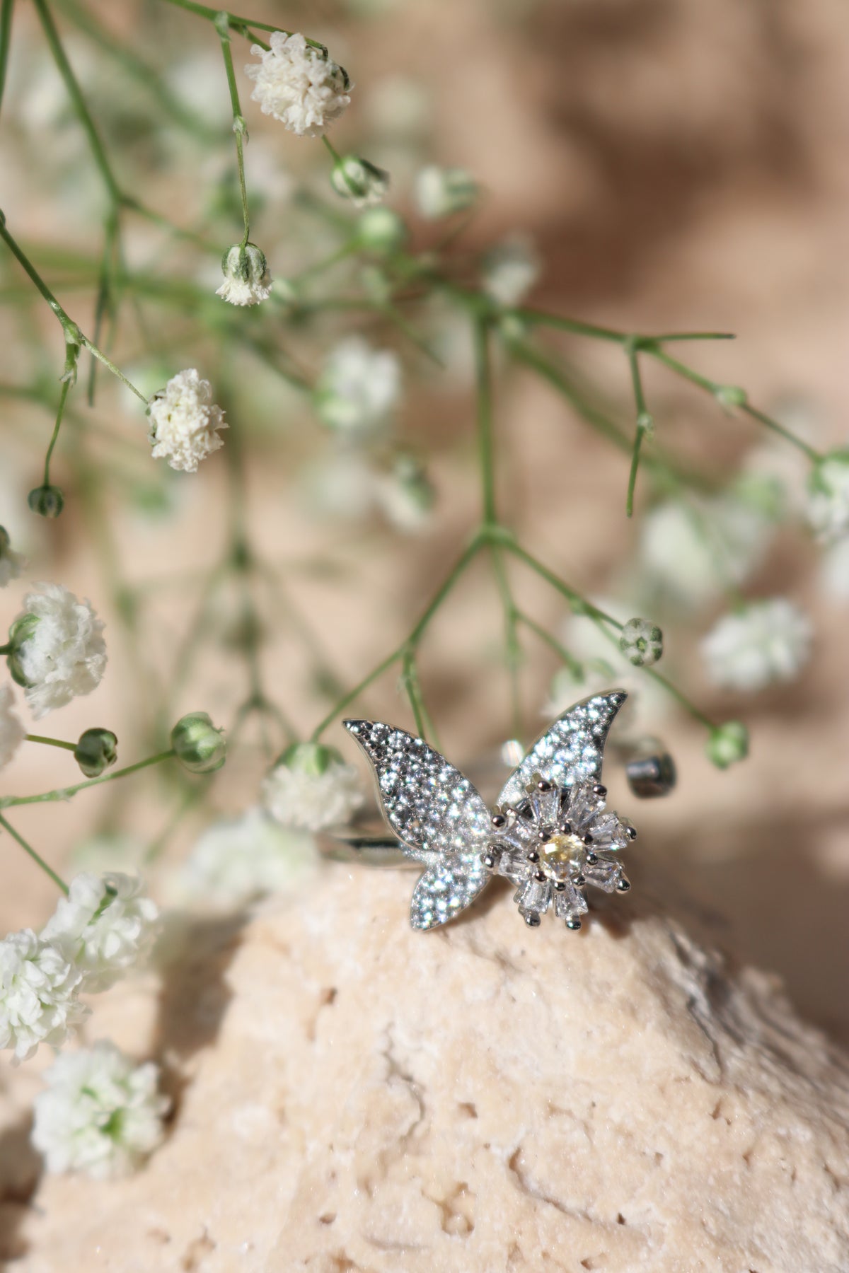 BELLA - Butterfly Spinner Ring