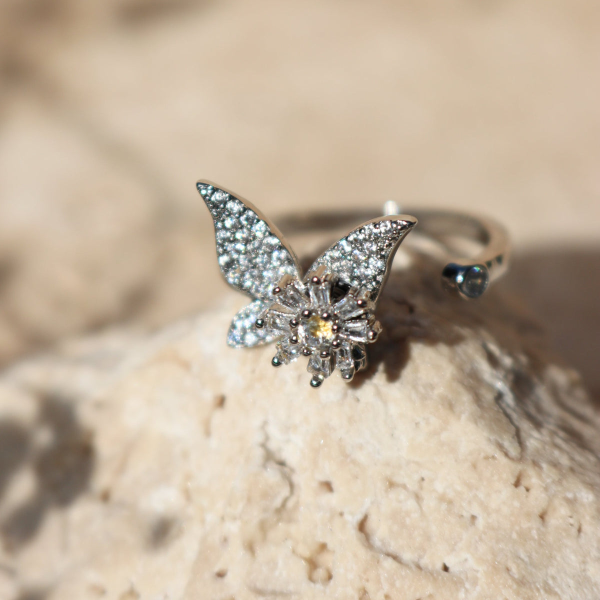BELLA - Butterfly Spinner Ring