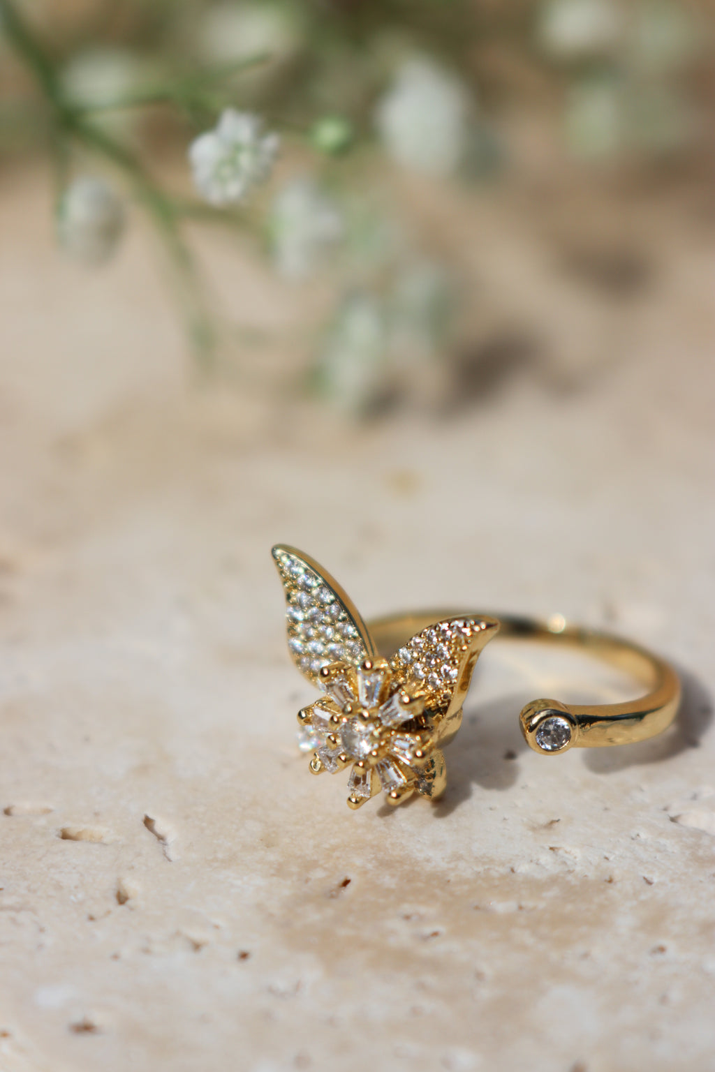 BELLA - Butterfly Spinner Ring