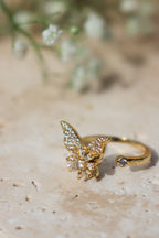 BELLA - Butterfly Spinner Ring