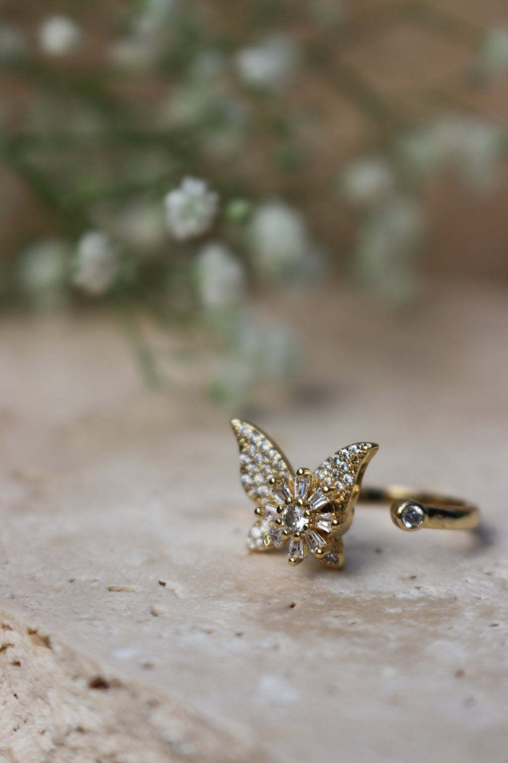 BELLA - Butterfly Spinner Ring