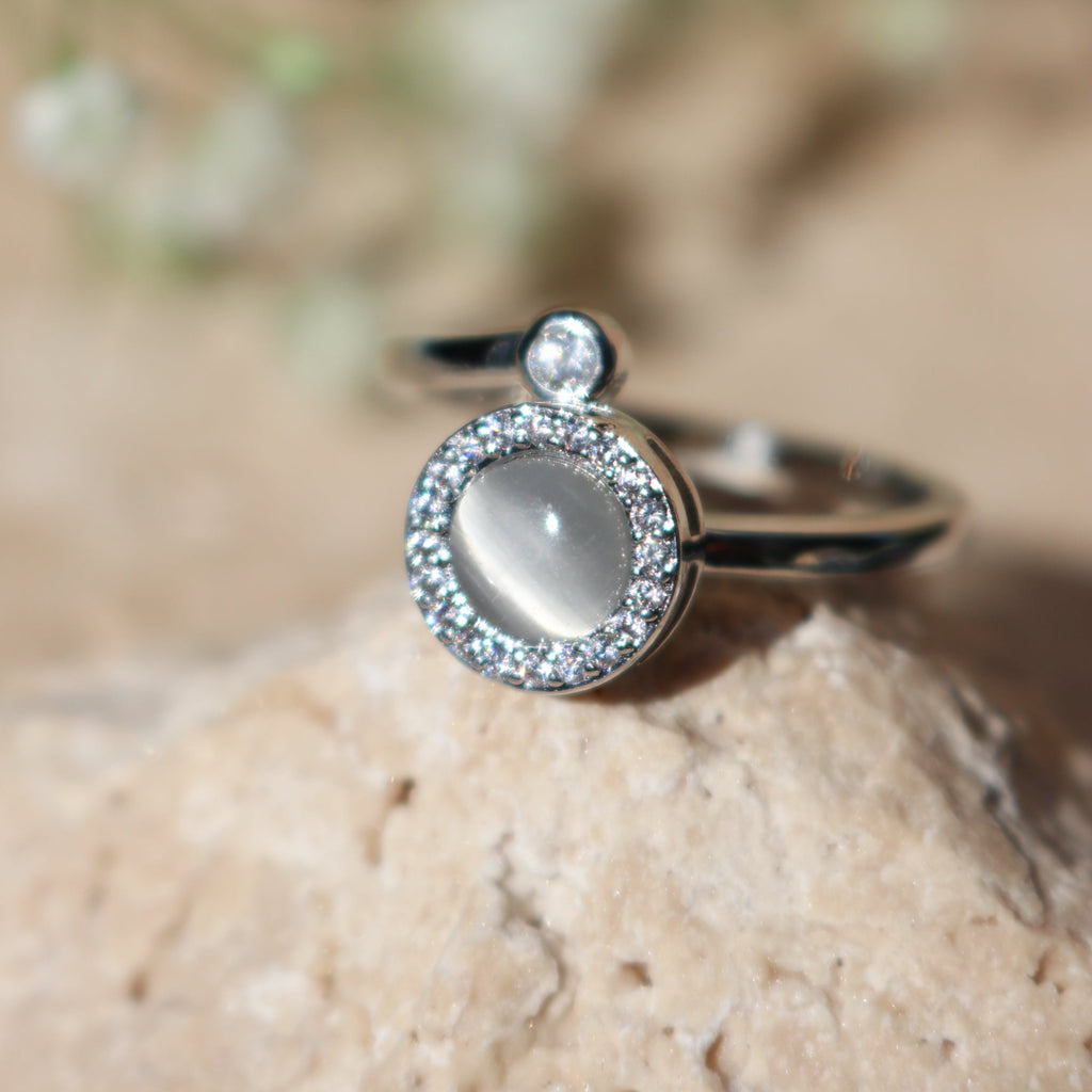 OLIVIA - Opal Spinner Ring
