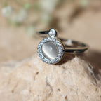 OLIVIA - Opal Spinner Ring