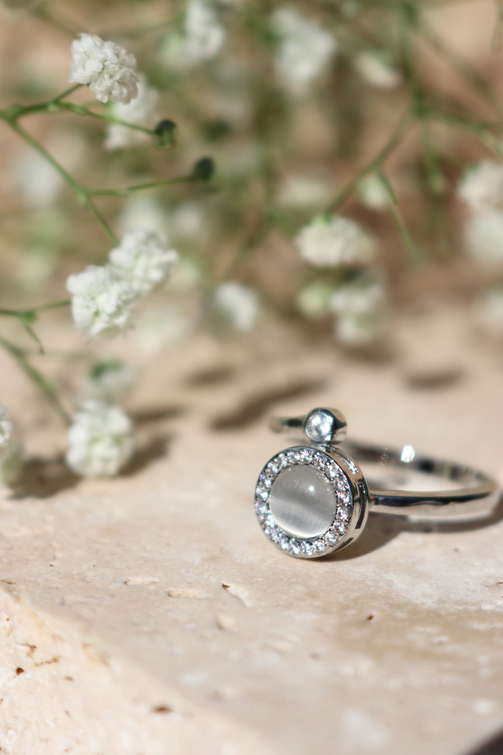 OLIVIA - Opal Spinner Ring