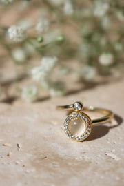 OLIVIA - Opal Spinner Ring