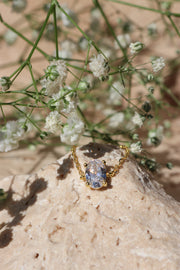 Crystal Essence Chain Ring