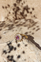 RACHEL - Radiant Sunflower Spinner Ring