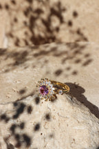 RACHEL - Radiant Sunflower Spinner Ring