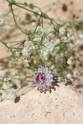 RACHEL - Radiant Sunflower Spinner Ring