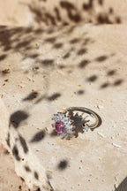 RACHEL - Radiant Sunflower Spinner Ring
