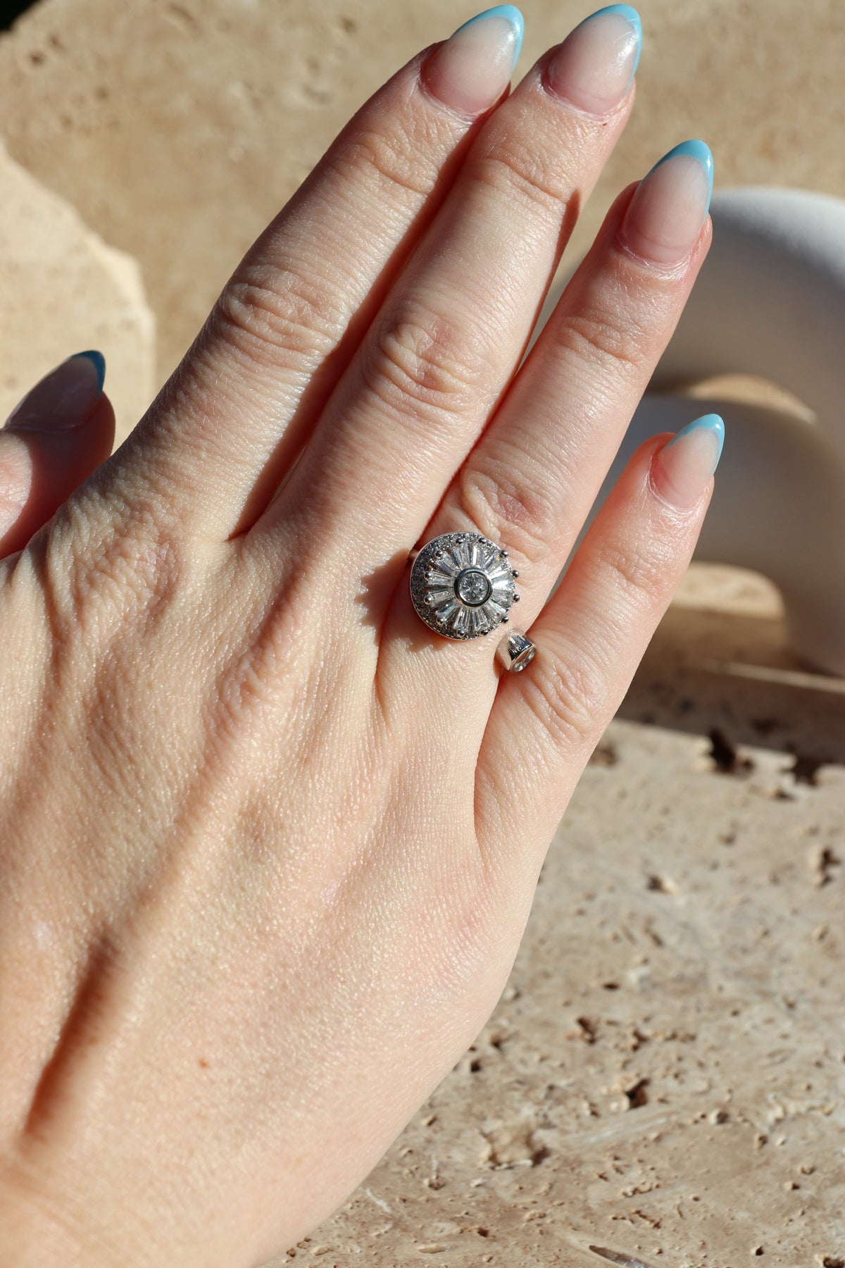 ZOE - Splendid Sun Spinner Ring