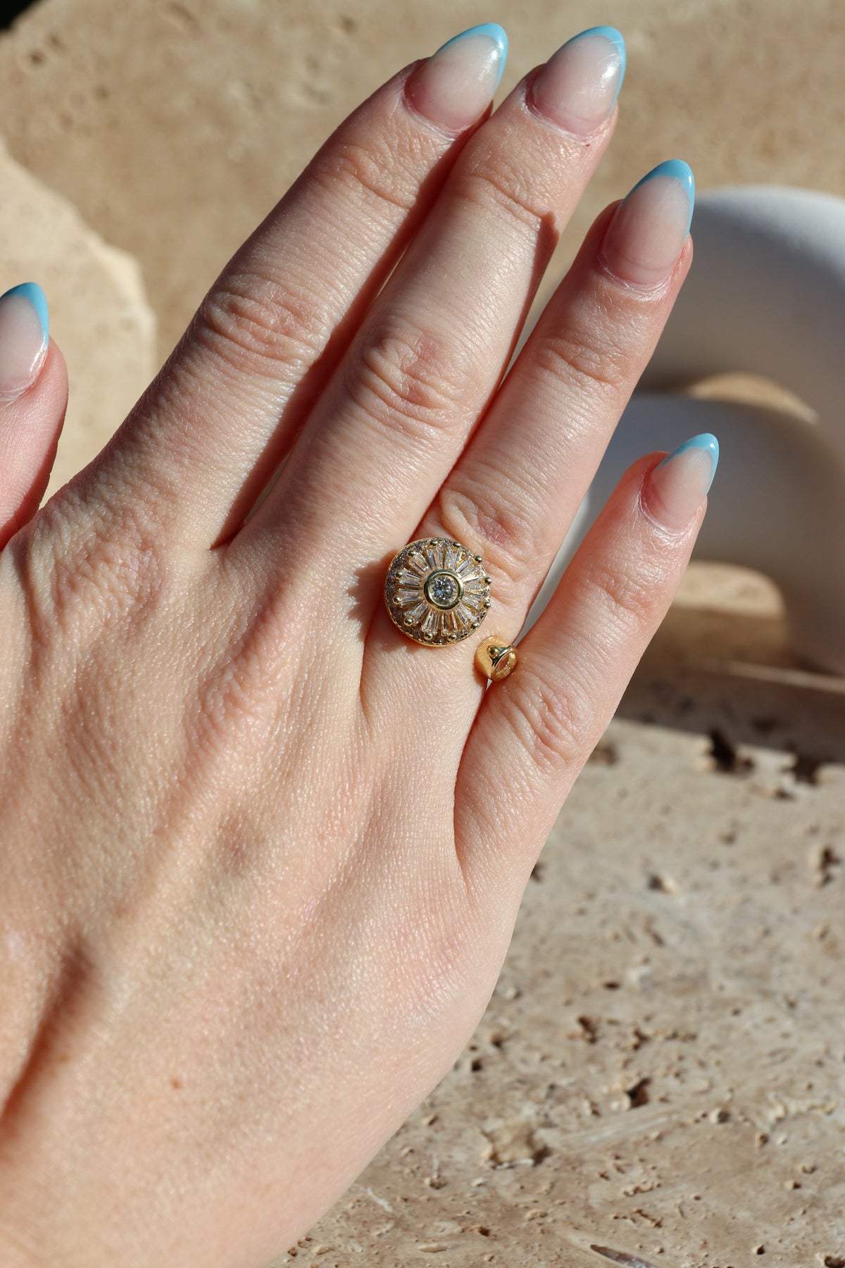 ZOE - Splendid Sun Spinner Ring