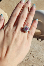 RACHEL - Radiant Sunflower Spinner Ring