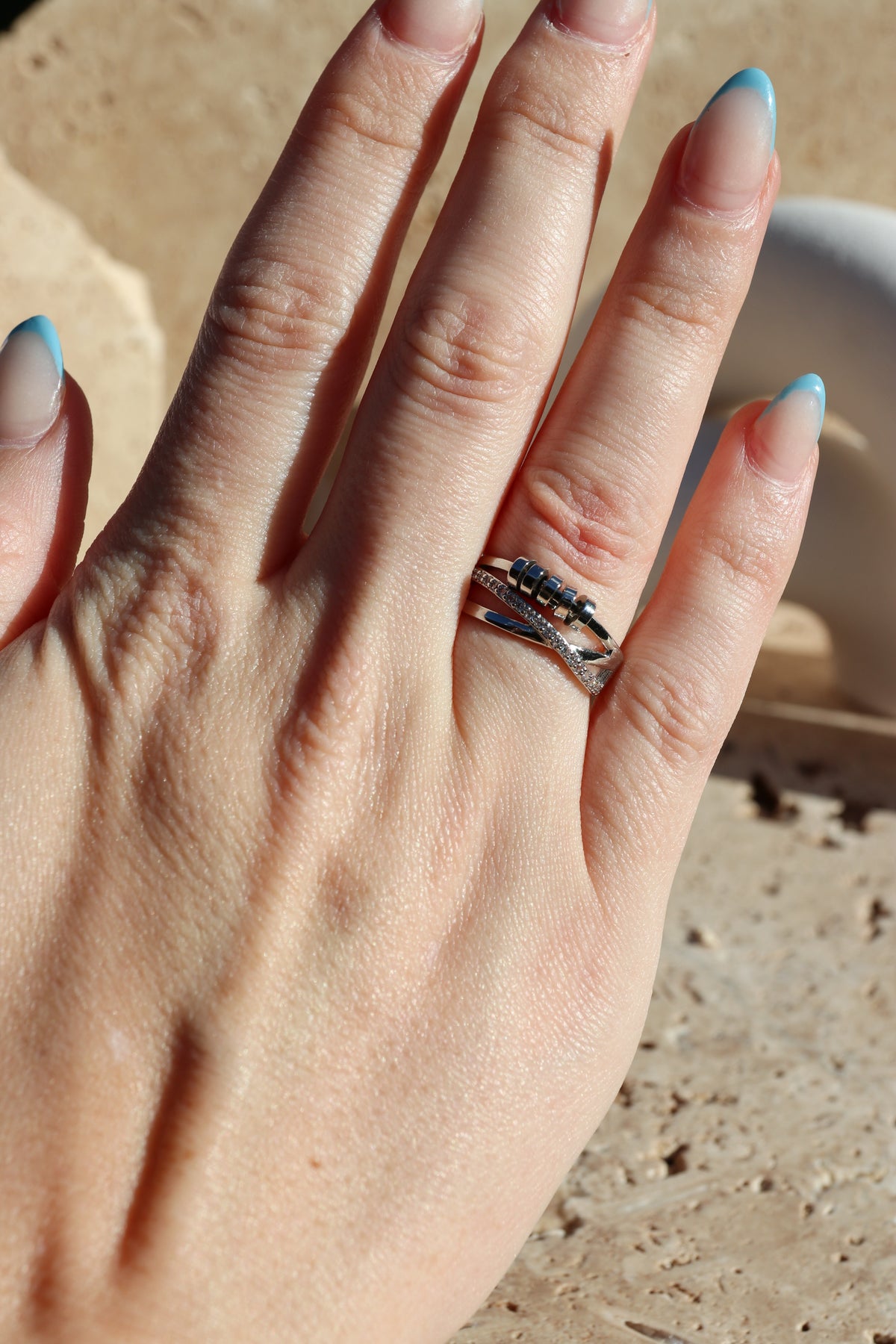 KRIS Beaded Ring