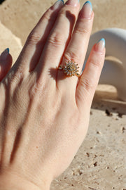 GLORIA - Sunflower Spinner Ring