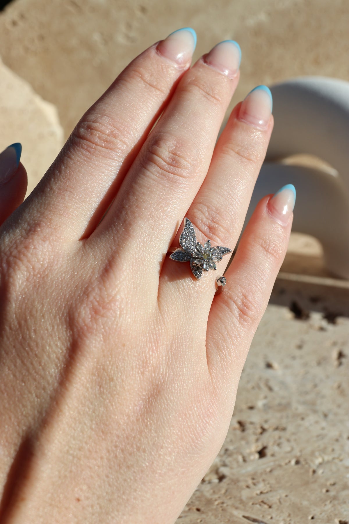 BELLA - Butterfly Spinner Ring