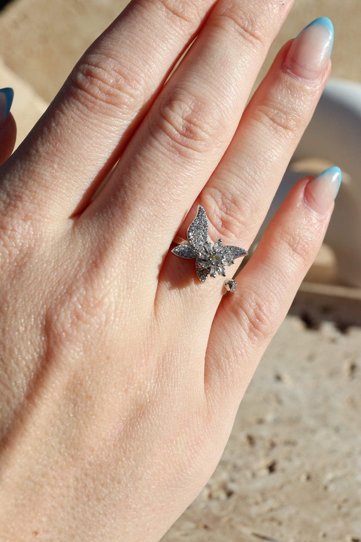 BELLA - Butterfly Spinner Ring