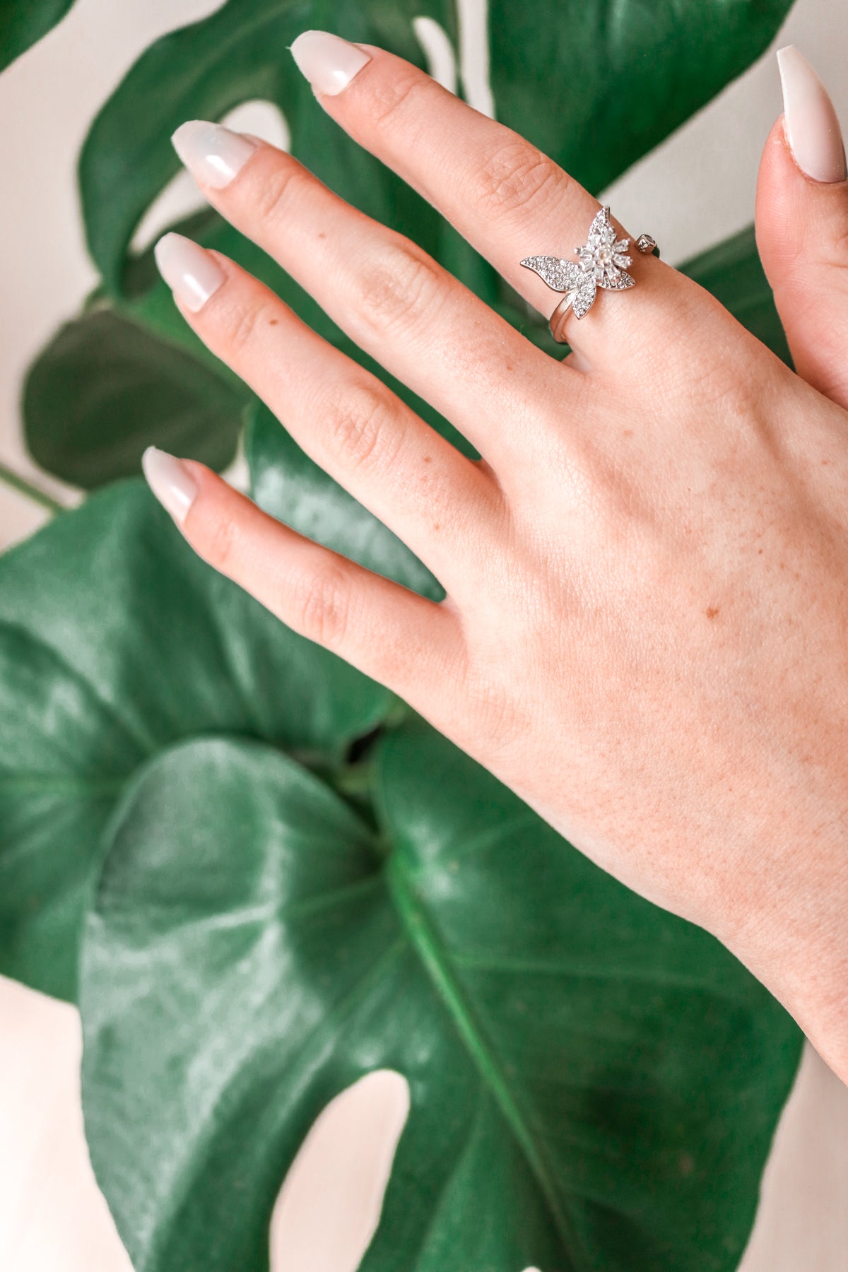 BELLA - Butterfly Spinner Ring