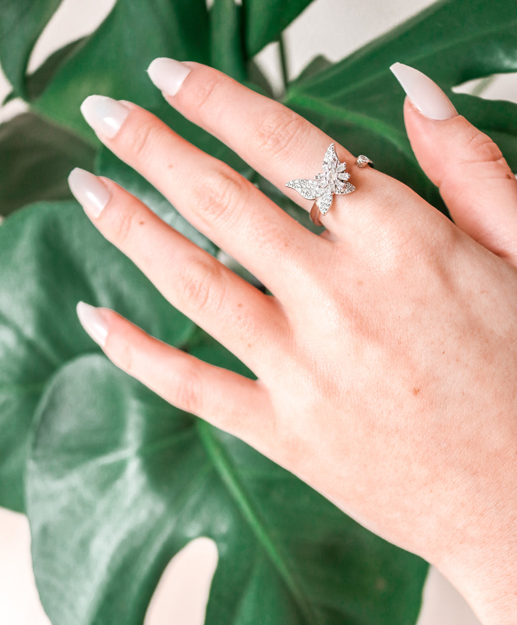 BELLA - Butterfly Spinner Ring
