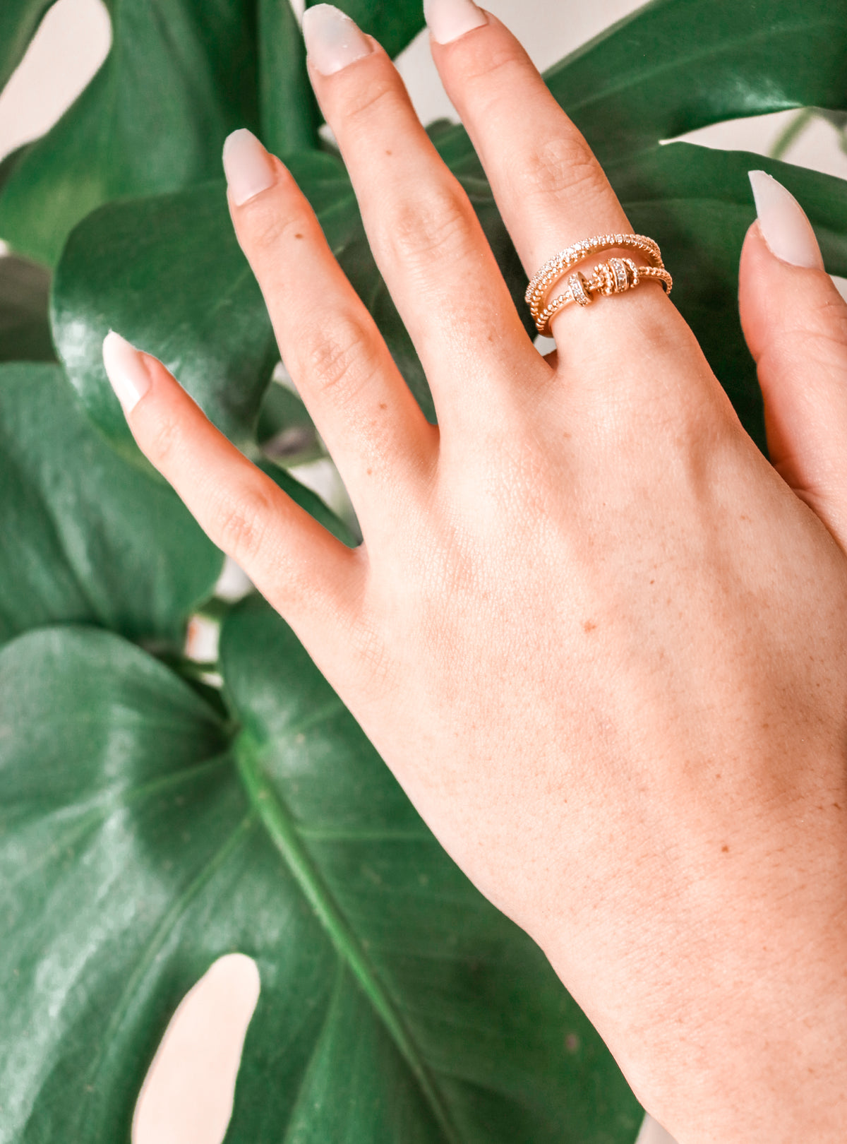 KYLIE Beaded Ring (GOLD)