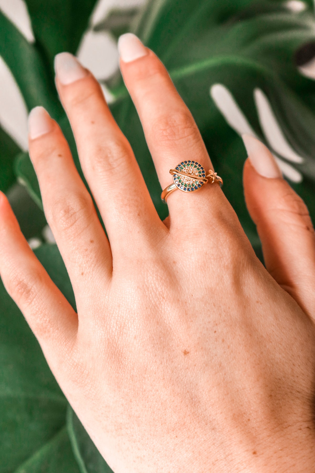 AVA - Celestial Spinner Ring