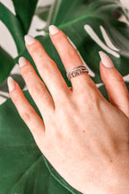 KYLIE Beaded Ring (SILVER)