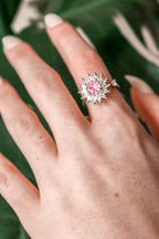 RACHEL - Radiant Sunflower Spinner Ring