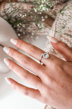 OLIVIA - Opal Spinner Ring
