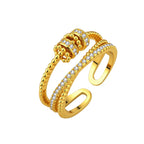 KYLIE Beaded Ring (GOLD)