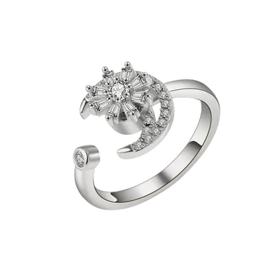 Spinner Rings For Women | Stylish Anxiety Fidget Ring Online – Spin N ...